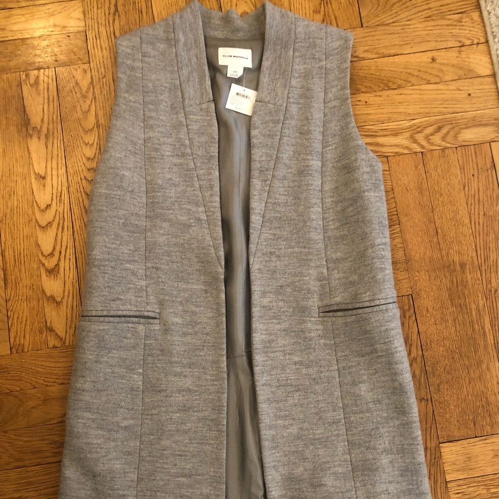 Club Monaco Duster Vest NWT